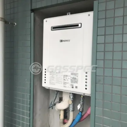 施工後の給湯器（ノーリツ GT-2460SAWX-2 BL）