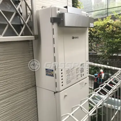施工後の給湯器（ノーリツ GT-2060SAWX-2 BL）