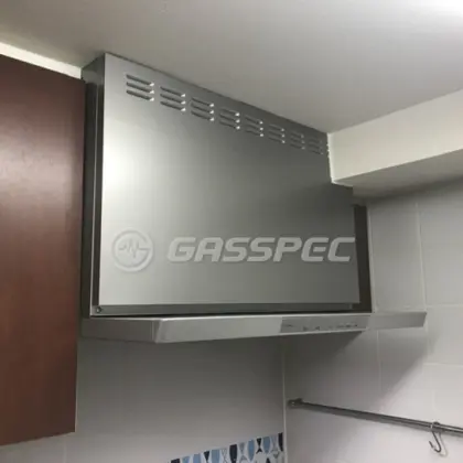 施工後のレンジフード（リンナイ XGR-REC-AP754SV）