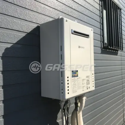 施工後の給湯器（ノーリツ GT-2460SAWX-2 BL）