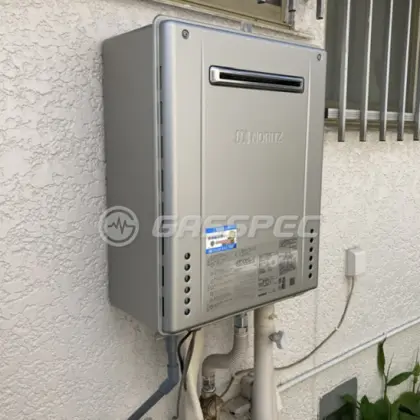施工後の給湯器（ノーリツ GT-C2462SAWX-2 BL）
