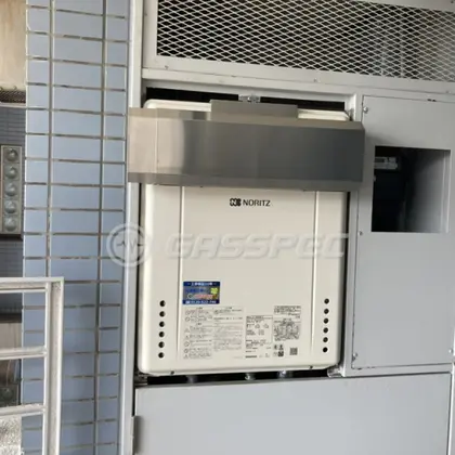施工後の給湯器（ノーリツ GT-1660SAWX-2 BL）