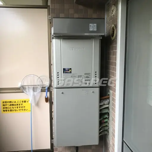 交換後の給湯器（ノーリツ GT-C2462SAWX-2 BL）
