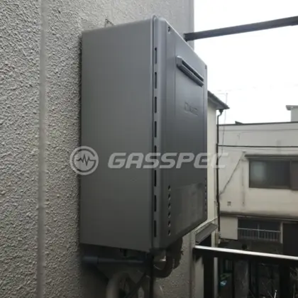施工後の給湯器（ノーリツ GT-C1662SAWX-2 BL）