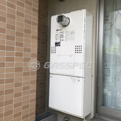 施工後の暖房熱源機（ノーリツ GTH-C2460AW3H-T-1 BL）