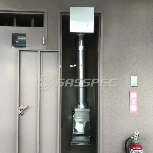 交換後の給湯器（日立 WF-1613AT）
