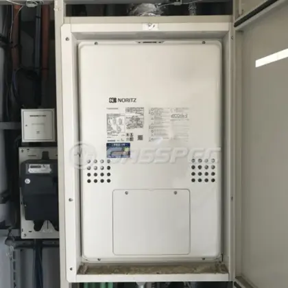 施工後の暖房熱源機（ノーリツ GTH-C2460SAW3H-H-1 BL）