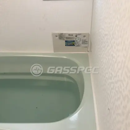 施工後の給湯器（リンナイ RUF-HA163A-E）