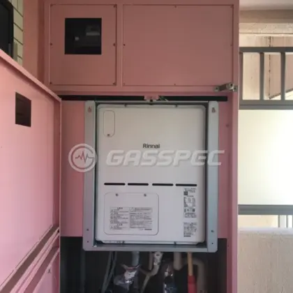 施工後の暖房熱源機（リンナイ RVD-A2400AU2-3(B)）