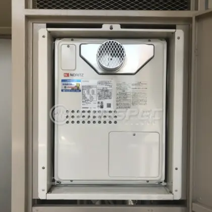 施工後の暖房熱源機（ノーリツ GTH-2445SAWX-T-1 BL）