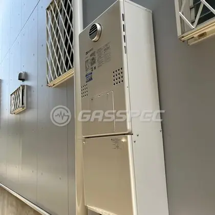 施工後の暖房熱源機（ノーリツ GTH-C2460AW3H-1 BL）