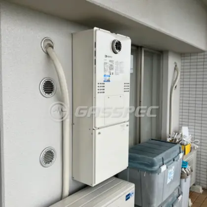 施工後の暖房熱源機（ノーリツ GTH-2454SAW3H BL）