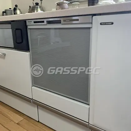 施工後のビルトイン食洗機（パナソニック NP-45MS9S）
