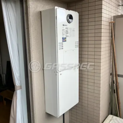 施工後の暖房熱源機（ノーリツ GTH-C2461AW3H-1 BL）