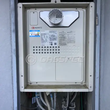 施工後の暖房熱源機（ノーリツ GTH-2445AWX-T-1 BL）