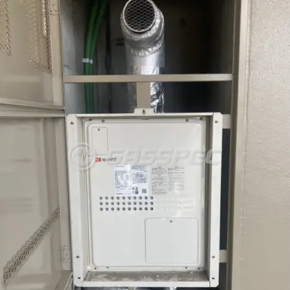 施工後の暖房熱源機（ノーリツ GTH-2445AWX3H-H-1 BL）