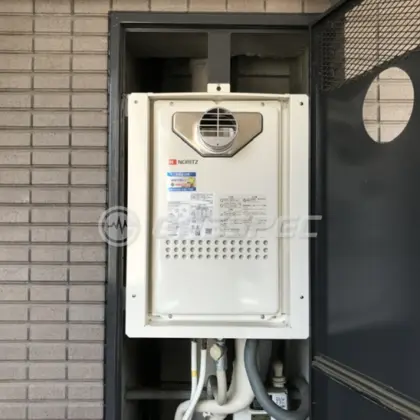 施工後の給湯器（ノーリツ GT-2035SAWX-T-1 BL）