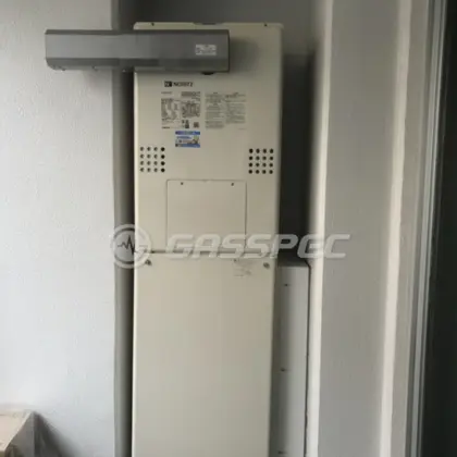 施工後の暖房熱源機（ノーリツ GTH-2454SAW3H BL）