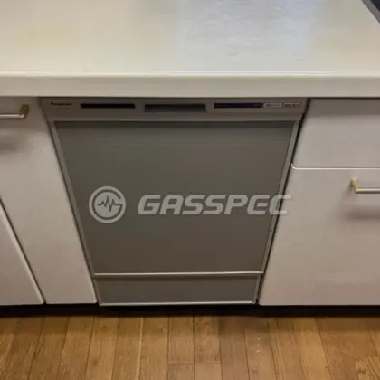 施工後のビルトイン食洗機（パナソニック NP-45VD9S）