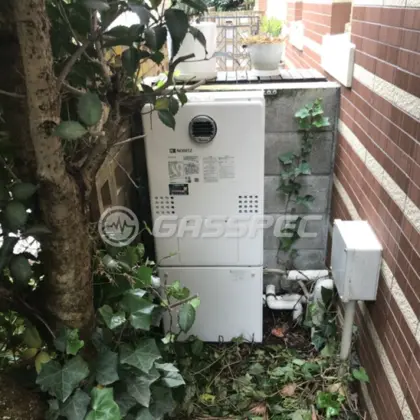 施工後の暖房熱源機（ノーリツ GTH-2454AW3H BL）