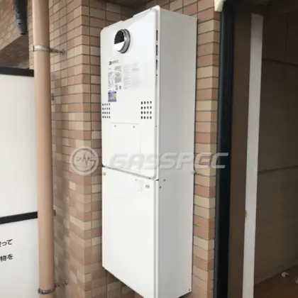 施工後の暖房熱源機（ノーリツ GTH-C2461AW6H-1 BL）