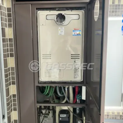 施工後の暖房熱源機（リンナイ RUFH-A2400AT2-3）