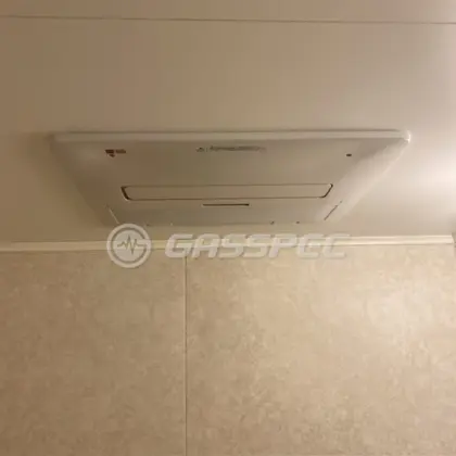 施工後の浴室乾燥機（ノーリツ BDV-4106AUKNC-J2-BL）