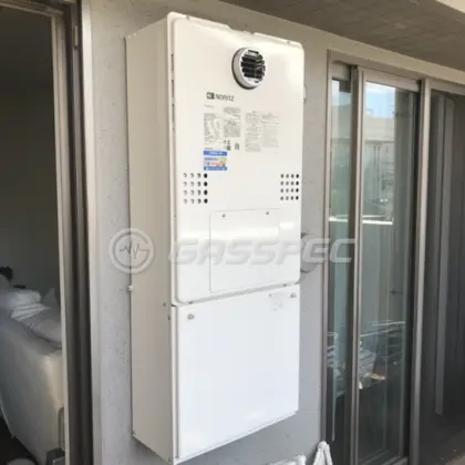 施工後の暖房熱源機（ノーリツ GTH-2454AW3H BL）