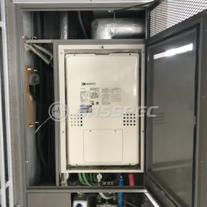 施工後の暖房熱源機（ノーリツ GTH-2454AW3H-H BL）