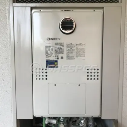 施工後の暖房熱源機（ノーリツ GTH-2454AW3H BL）