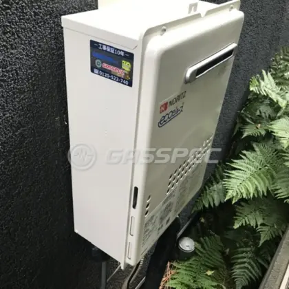 施工後の給湯器（ノーリツ GQ-C2034WS）