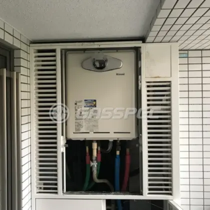 施工後の給湯器（リンナイ RUF-A2005SAA(B)）