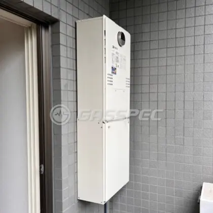 施工後の暖房熱源機（ノーリツ GTH-C2460AW3H-1 BL）