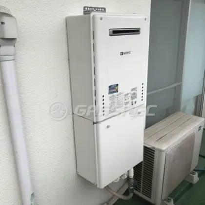 施工後の給湯器（ノーリツ GT-1660SAWX-2 BL）