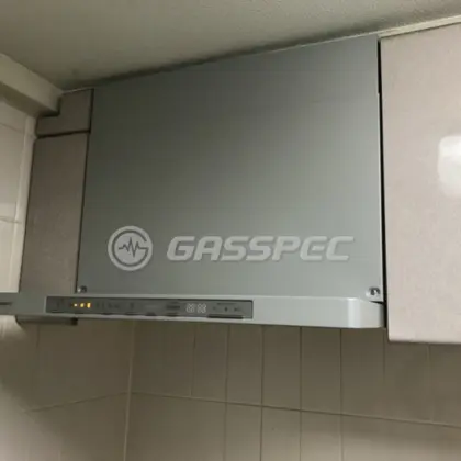 施工後のレンジフード（ノーリツ NFG6S21MSI）