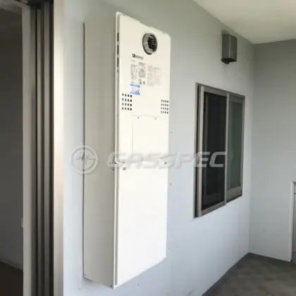 施工後の暖房熱源機（ノーリツ GTH-2454AW3H BL）