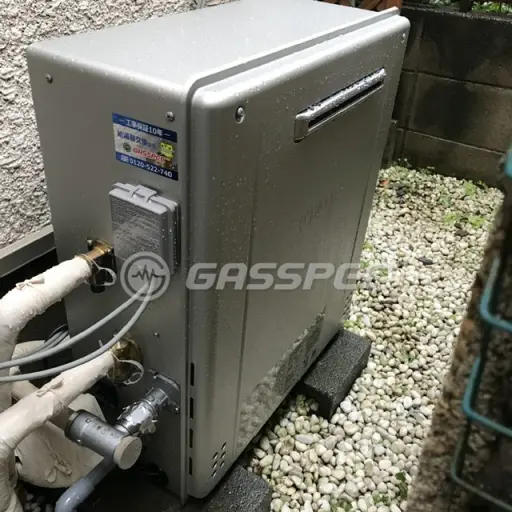 交換後の給湯器（ノーリツ GT-C2462SARX-2 BL）