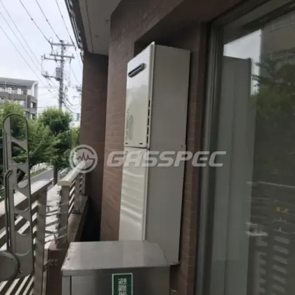 施工後の給湯器（リンナイ RUF-A2405AW(B)）