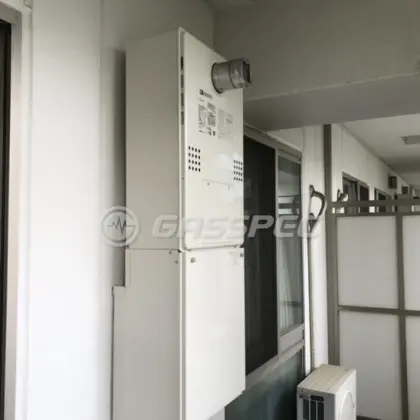 施工後の暖房熱源機（ノーリツ GTH-CP2460AW3H-T-1 BL）