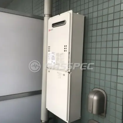 施工後の給湯器（ノーリツ GQ-2039WS-1）
