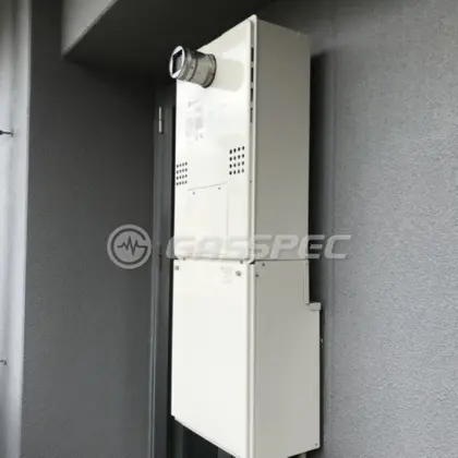 施工後の暖房熱源機（ノーリツ GTH-C2460AW3H-T-1 BL）