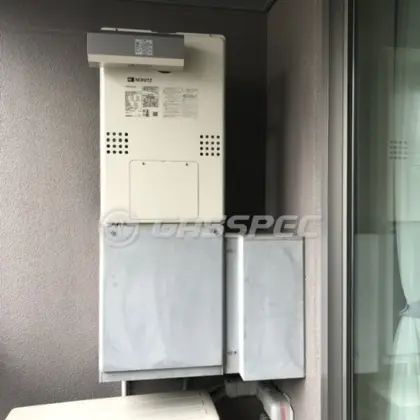 施工後の暖房熱源機（ノーリツ GTH-C2460AW3H-L-1 BL）