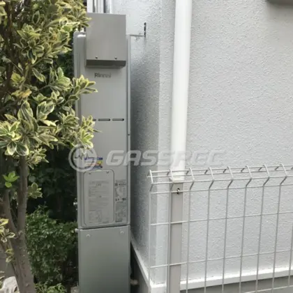 施工後の暖房熱源機（リンナイ RUFH-SE2408AW2-6）