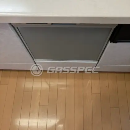 施工後のビルトイン食洗機（パナソニック NP-45RS9S）