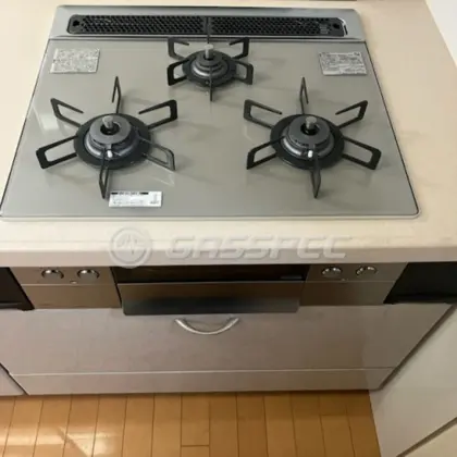 施工後のビルトインガスコンロ（ノーリツ N3WS5PWAS6STE）