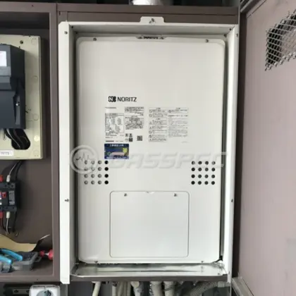 施工後の暖房熱源機（ノーリツ GTH-2454AW3H-H BL）