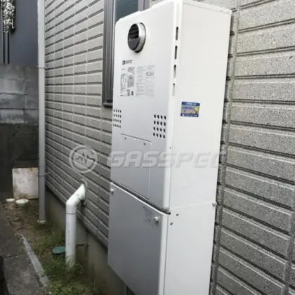 施工後の暖房熱源機（ノーリツ GTH-C2460AW3H-1 BL）