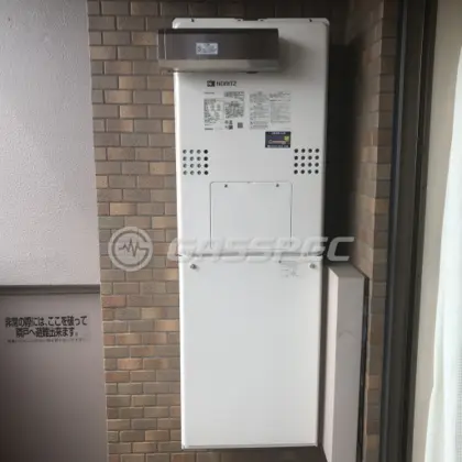 施工後の暖房熱源機（ノーリツ GTH-2454AW3H BL）