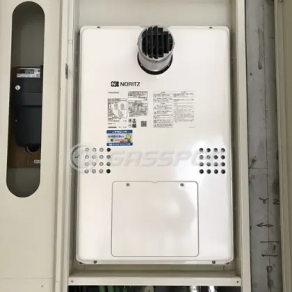 施工後の暖房熱源機（ノーリツ GTH-2454AW3H-T BL）