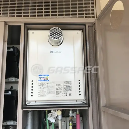 交換後の給湯器（ノーリツ GT-2460SAWX-T-2 BL）
